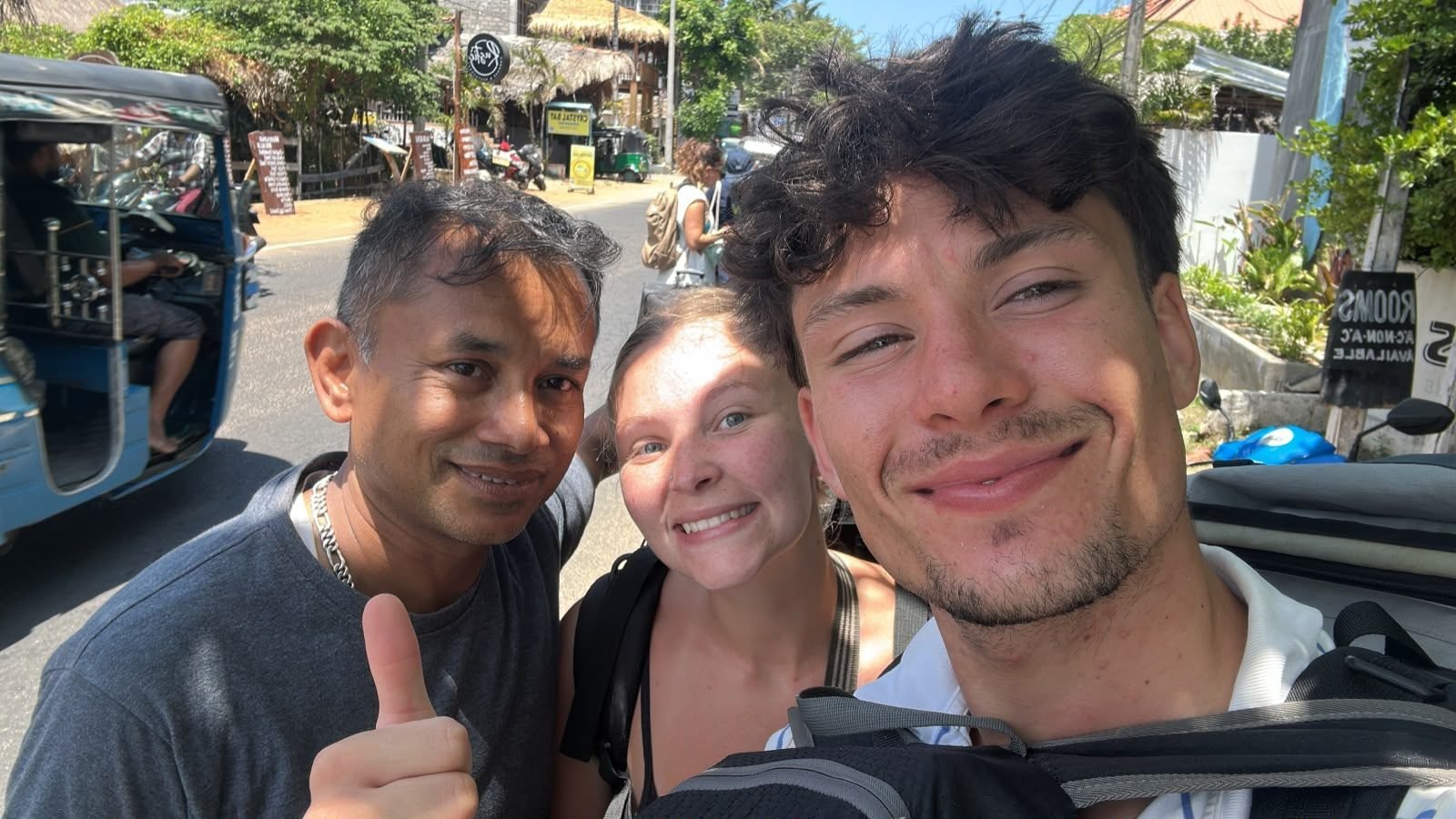 A tuk-tuk street moment in Sri Lanka